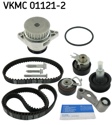 SKF VKMC 01121-2 Pompa acqua + Kit cinghie dentate